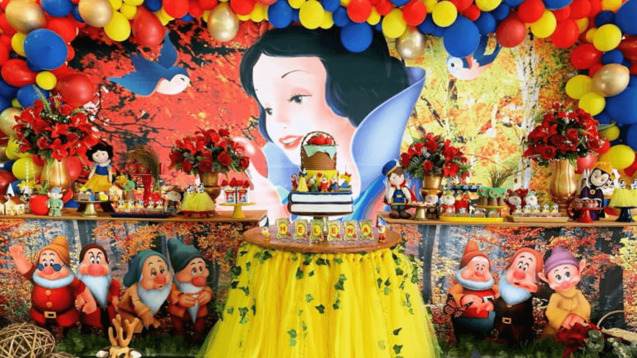 Decoração para Festa da Branca de Neve: Como Organizar uma Celebração Encantadora