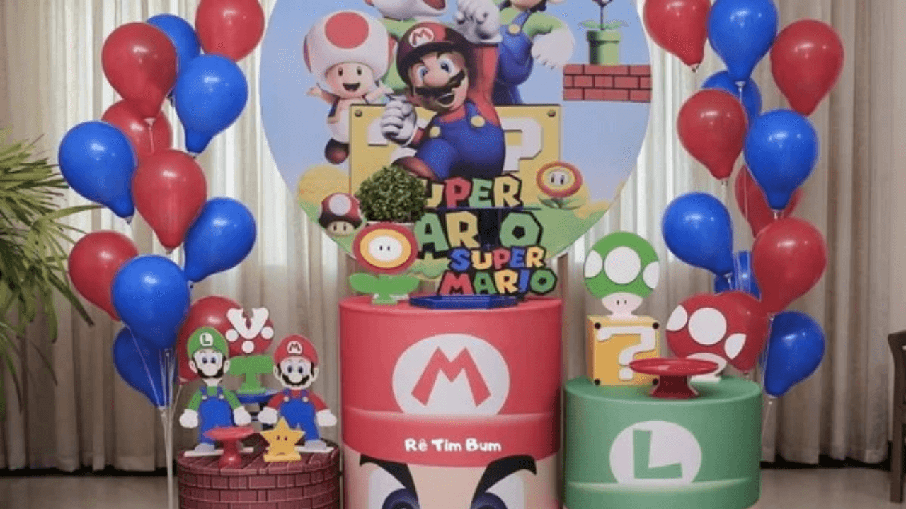 Decoração para Festa do Super Mario: Como Organizar uma Celebração Cheia de Aventura